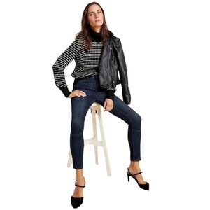 🔥ANTHROPOLOGIE‎ PILCRO & THE LETTERPRESS Dark Wash High-Rise Skinny Legging 28